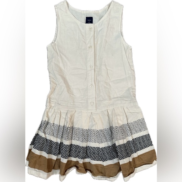 Gap Mix-Border Drop-Waist Dress - Picture 2 of 7